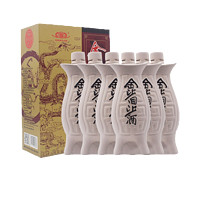 JINSHA 金沙 53度金沙回沙 鱼儿酒 带杯 500mL*6 贵州金沙窖藏酱香礼品盒白酒