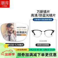 哈气防伪标1.67多屏防蓝光片+多款镜架任选(附赠原厂镜片包装)