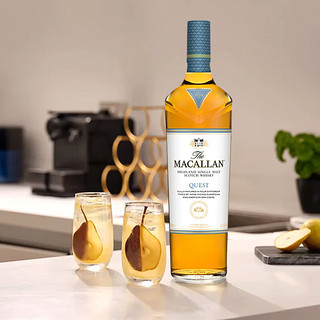 麦卡伦（MACALLAN）12年三桶旧版 苏格兰单一麦芽威士忌洋酒【白兰洋酒】 麦卡伦蓝天威士忌酒1000ml-有码