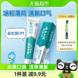 YUNNANBAIYAO 云南白药 牙膏套装 (薄荷香型+留兰香型+冬青香型+清新晨露香型)