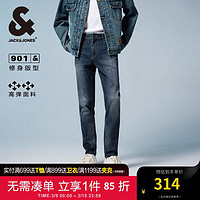 杰克琼斯 杰克·琼斯（JACK&JONES;）男装牛仔裤男高弹力休闲男裤