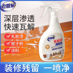 老管家 开荒保洁工具套装清洁剂乳胶漆家政新房卫生地板瓷砖清洗剂