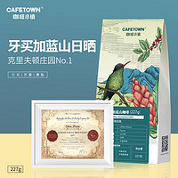CafeTown 咖啡小镇 牙买加蓝山 手冲精品咖啡豆 中度烘焙 227g
