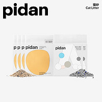 pidan 猫砂套组 经典款混合砂3.6kg*4+吸吸君膨润土猫砂6kg*2