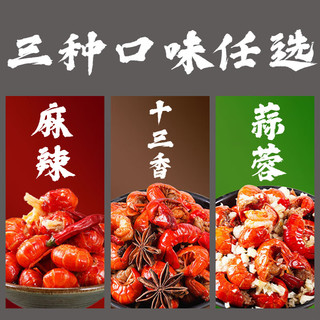 盱眙龙虾麻辣小龙虾尾 冷冻加热即食 蒜香 蒜蓉十三香海鲜龙虾球 生鲜虾类 精选麻辣小龙虾尾250g*12份