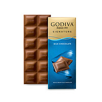 GODIVA 歌帝梵 经典牛奶巧克力砖 排块90g 零食休闲食品婚礼