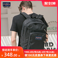 JANSPORT 杰斯伯 新款双肩包大容量男电脑独立隔层大学生女书包47JK（47JK47S褐色沙漠）