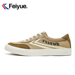 Feiyue. 飞跃 feiyue/飞跃休闲板鞋2023秋季新款舒适透气男鞋简约低帮帆布鞋989