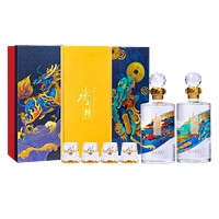 swellfun 水井坊 井台珍藏系列浓香型白酒 53度 500mL 2瓶 （龙凤）礼盒装