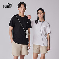 PUMA 彪马 官方男女同款休闲印花圆领短袖T恤ESS848723