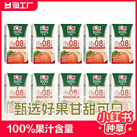 汇源 100%果汁苹果汁 125ml*10盒 苹果汁