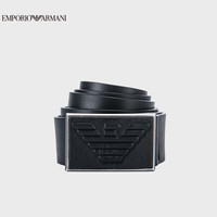 阿玛尼EMPORIO ARMANI24春季EA男士皮带商务通勤腰带礼盒 100