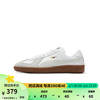 PUMA 彪马 T字头男女德训鞋ARMY TRAINER 386607 白-灰色-浅稻草黄-05 43