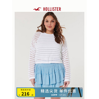 HOLLISTER24春夏甜美辣妹高腰层叠式裙裤 女 358286-1 蓝色碎花 XS (160/84A)