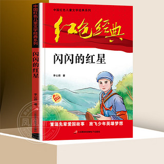 闪闪的红星 小学生红色故事书籍儿童文学爱国主义教育读本丛书图书 寒假阅读