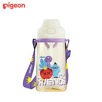 Pigeon 贝亲 直饮吸管儿童水杯  500ml 小糖豆吸管杯