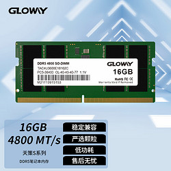 GLOWAY 光威 天策S系列  DDR5 4800 笔记本内存 16GB