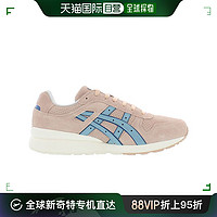 ASICS 亚瑟士 美国直邮Asics亚瑟士男士休闲鞋运动鞋粉红色时尚平底低帮系带