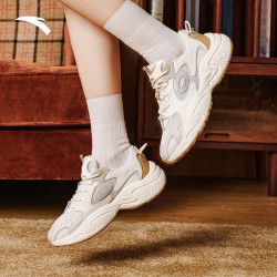 anta安踏星光老爹鞋女鞋春季厚底男女同款休闲鞋复古跑步运动鞋