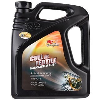 Cull is fertile 卡尔沃 Cullisfertile）SN 5W-40全合成 机油润滑油 4L 汽车用品 全合成SN5W-40 4L