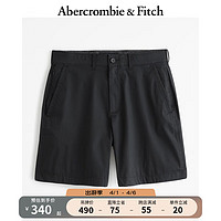 ABERCROMBIE & FITCH男装 24春夏舒适休闲百搭短裤 358451-1 黑色 28W (170/72A)