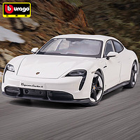 Burago 比美高 1/24保时捷Taycan Turbo S合金玩具超跑车模仿真汽车模型礼物
