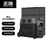 EcoFlow/正浩 正浩EcoFlow 快充户外电源220V 3600W应急医用呼吸机制氧机大容量家庭储能移动露营电源