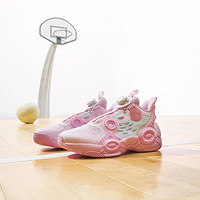 ANTA 安踏 儿童篮球鞋24春夏季新品轻便透气耐磨运动鞋女童中大童安踏童鞋