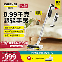 KÄRCHER 卡赫 KARCHER德国卡赫 无线吸尘器家车两用轻量锂电手持大吸力 地毯宠物猫毛发除螨小户型适用 VCS3 Lite