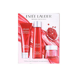 ESTEE LAUDER 雅诗兰黛 红石榴系列亮肌3件套装（洁面125ml+水200ml+面霜50ml）