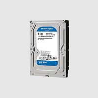 西部数据 台式机机械硬盘 蓝盘 SATA3接口 3.5英寸 蓝色 1TB