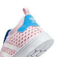 adidas ORIGINALS 夏季新款SUPERSTAR女婴童套脚休闲鞋儿童板鞋童鞋