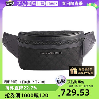 EMPORIO ARMANI 男士简约实用百搭腰包Y4O312Y022V