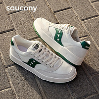 PLUS会员：saucony 索康尼 CROSS JZ 男女款复古板鞋 S79046