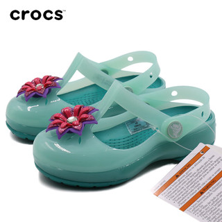 crocs 卡骆驰 童鞋2024春季新款运动休闲鞋儿童拖鞋户外沙滩鞋女鞋凉鞋潮 205044-371
