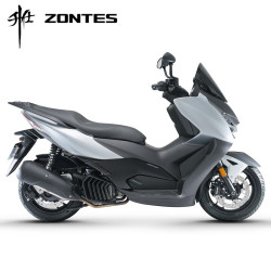 zontes升仕2023新款150d踏板摩托车付款后30天内发货磨砂银