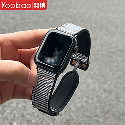 Yoobao 羽博 适用三星华为GT4表带watch4手表GT3牛仔gt2Pro磁吸magic男款e