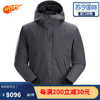 ARC'TERYX 始祖鸟 棉衣 Radsten Insulated男子防风防水绝缘夹克户外保暖棉服 BlackHeather黑 XL