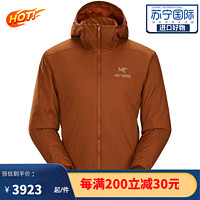 ARC'TERYX 始祖鸟 男子棉衣 ATOM LT HOODY 轻量保暖透气防风连帽棉服 Komorebi橙 M