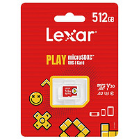 Lexar 雷克沙 任天堂雷克沙TF512G高速Micro SD存储卡SwitchNS手机游戏机内存卡