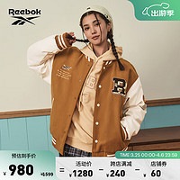 Reebok 锐步 男女同款经典时尚休闲宽松梭织夹棉夹克外套 23FRC251UGBR A/M