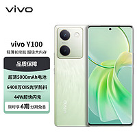 vivo Y100 12GB+512GB 琉云青 超薄5000mAh电池 6400万OIS光学防抖 44W超快闪充 5G 快充 拍照 手机