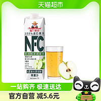 88VIP：福兰农庄 进口100%NFC苹果汁纯果汁饮料1L*1瓶大瓶早餐下午茶