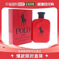 RALPH LAUREN 拉尔夫劳伦 红色马球男士淡香水 EDT 125ml