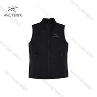 始祖鸟(ARC’TERYX) Atom系列 SL 轻薄修身纯色运动立领马甲 男款 黑色_Black M