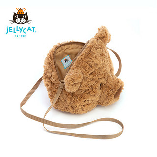 Jellycat 巴塞罗熊包包 可爱毛绒玩具玩偶斜挎包 巴塞罗熊包包 H16 X W18 CM