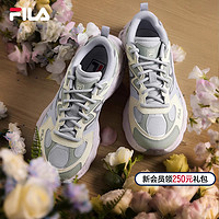 FILA 斐乐 官方女鞋老爹鞋FERN运动鞋2024春新款蕨草鞋厚底休闲鞋