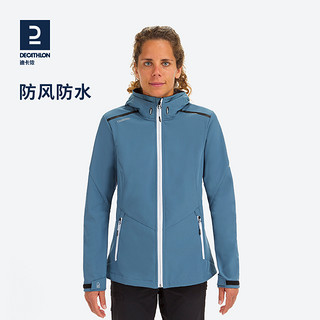 DECATHLON 迪卡侬 户外软壳冲锋上衣女