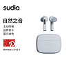 SUDIO N2Pro真无线蓝牙耳机 半入耳音乐耳机 主动降噪运动防汗 苹果安卓手机通话耳机 北极蓝 主动降噪N2Pro北极蓝