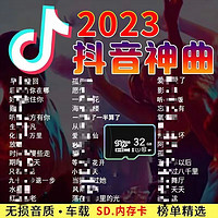Newsmy 纽曼 2023年车载音乐内存卡带流行歌曲重低音dj2022抖音箱 32G已存(7000首歌曲)